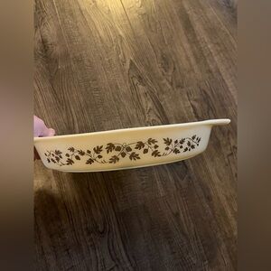 Vintage Pyrex Floral Baking Dish